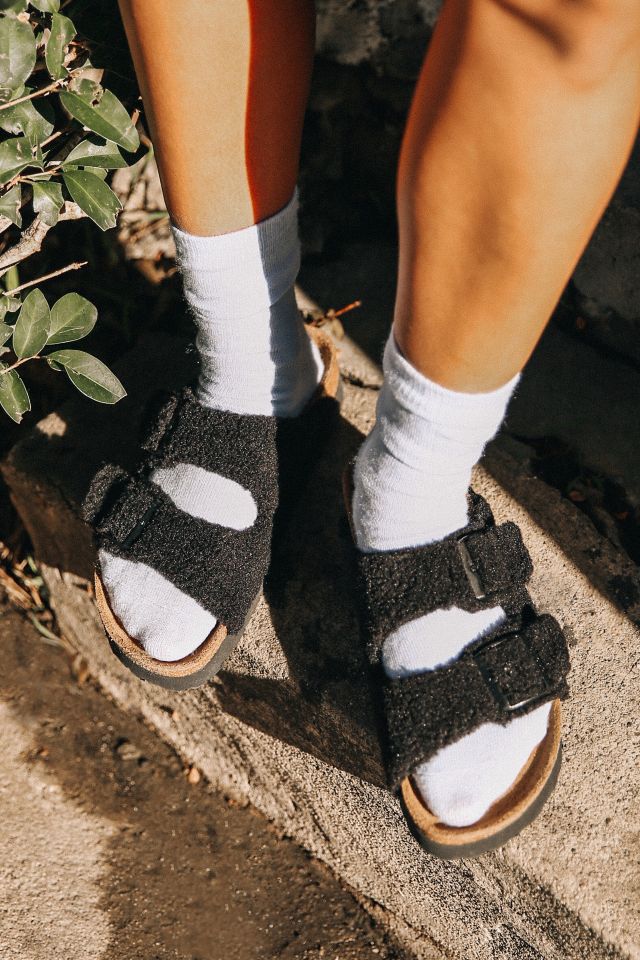 Papillio By Birkenstock Arizona Platform Fleece Sandal