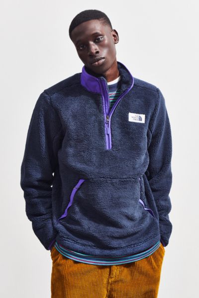 North face sherpa pullover on sale mens