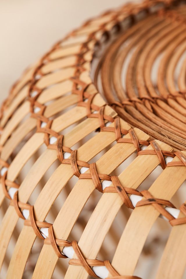 Tabitha Rattan Ottoman #3