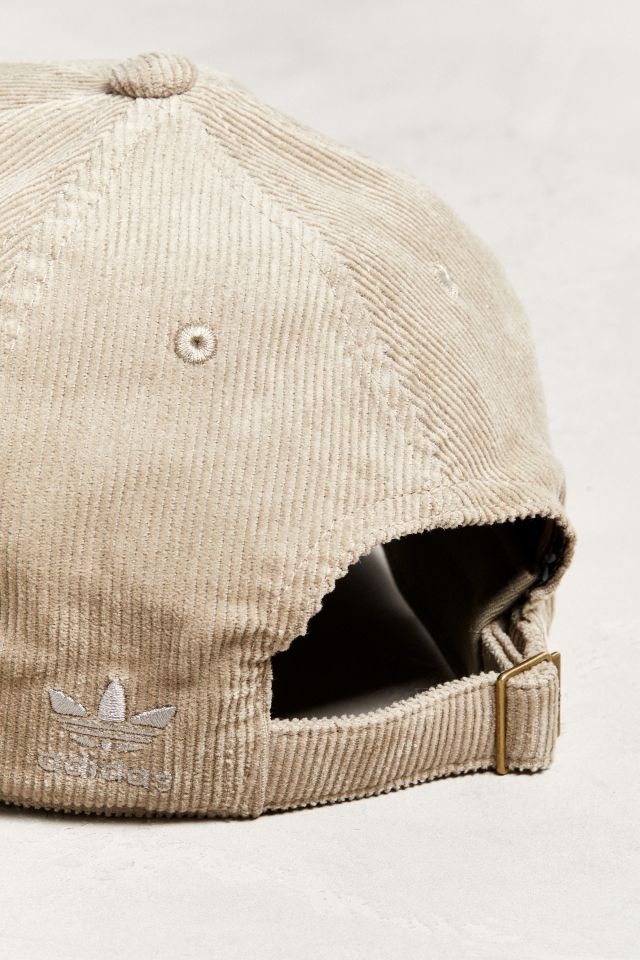【Adidasコリア】 Corduroy Cap Adidas Golf Strapback Cap Greenish Corduroy Leather Panel
