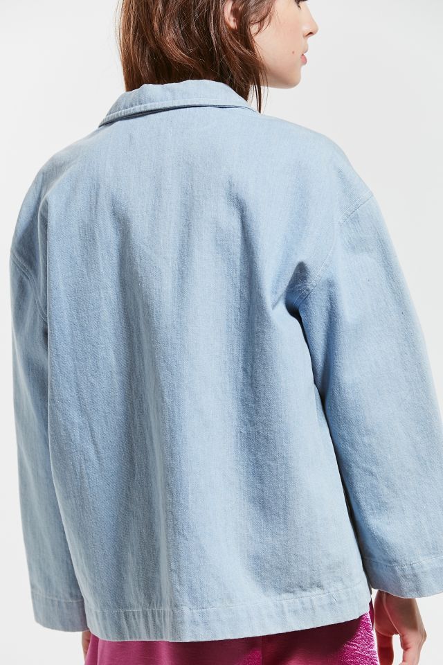 Made In Fleamadonna Button-Down Denim Jacket #2