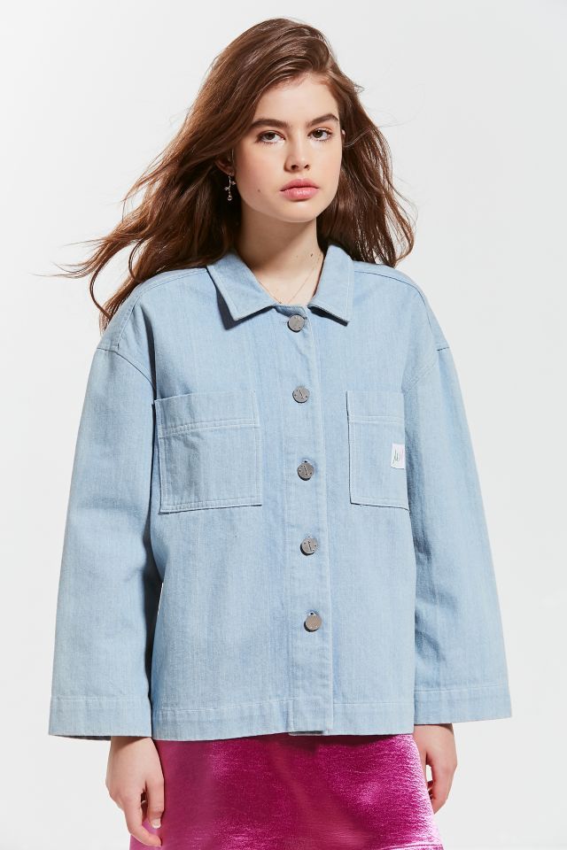 Made In Fleamadonna Button-Down Denim Jacket #4