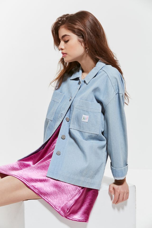 Made In Fleamadonna Button-Down Denim Jacket #5