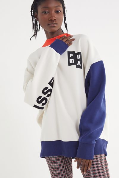 Puma x ader store error colorblock turtleneck sweatshirt