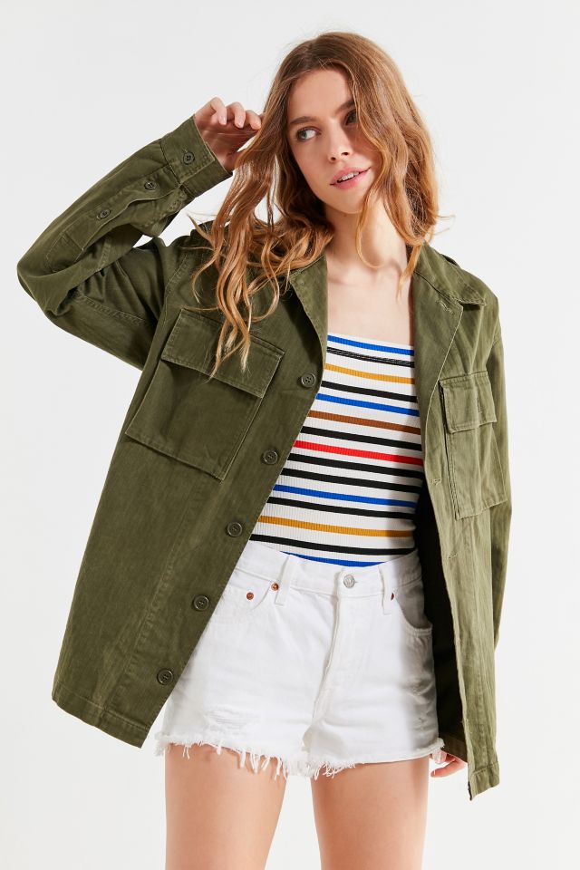 Women's army 2025 jacket urban outfitters