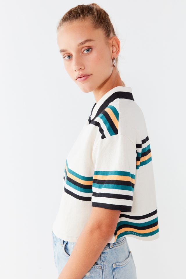 UO Charlie Striped Polo Tee #1