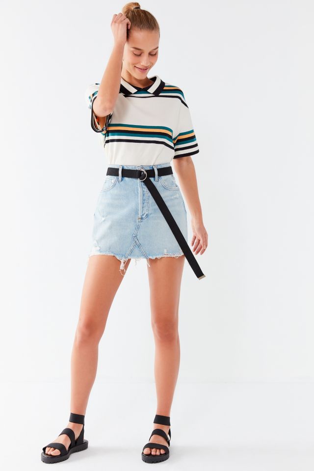 UO Charlie Striped Polo Tee #2