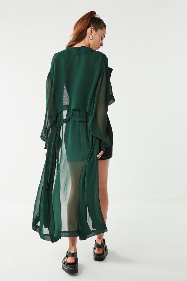 UO Tammy Sheer Trench Coat #1