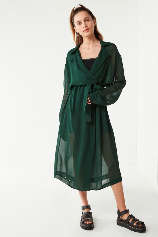 UO Tammy Sheer Trench Coat #2