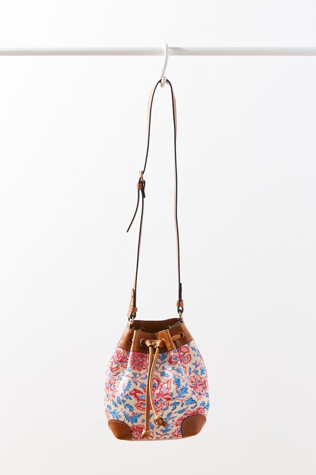 Canvas Crossbody Bucket Bag #2
