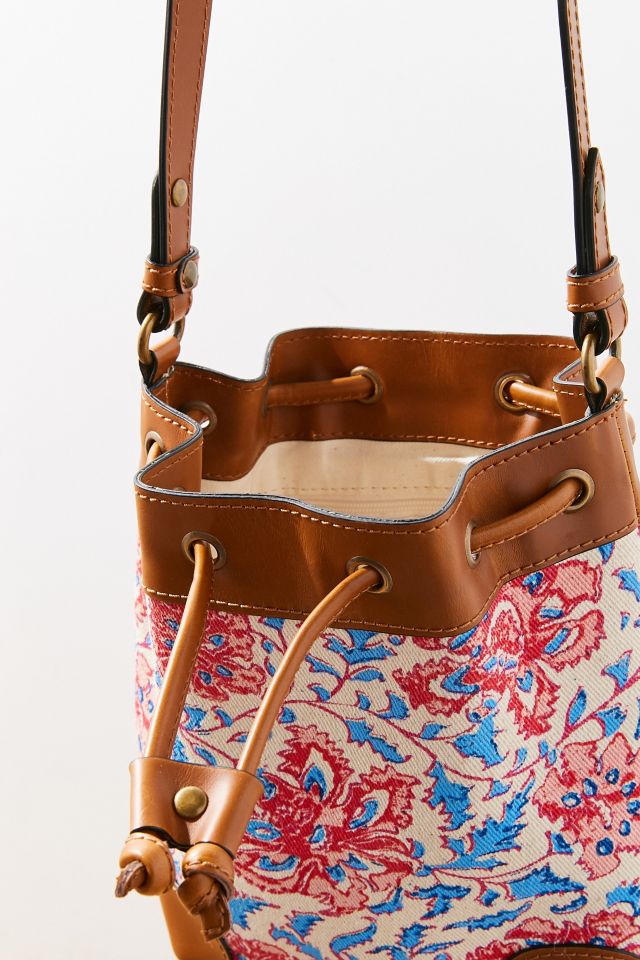 Canvas Crossbody Bucket Bag #3