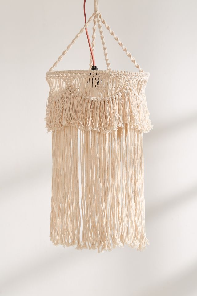 Evie Fringe Pendant Light #1