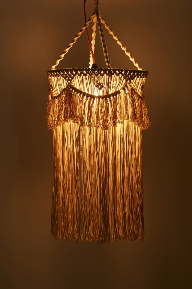 Evie Fringe Pendant Light #2