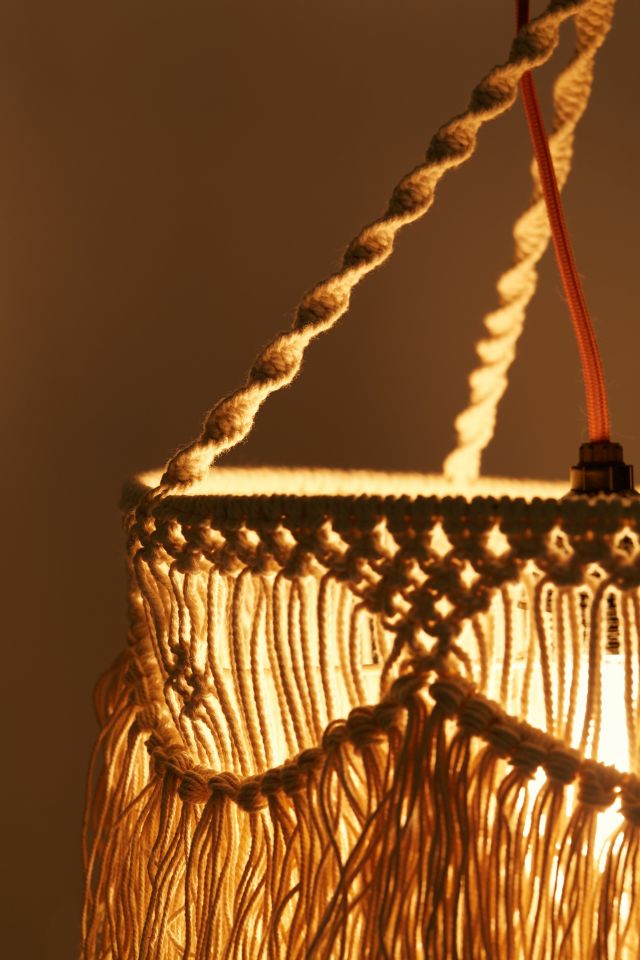 Evie Fringe Pendant Light #3