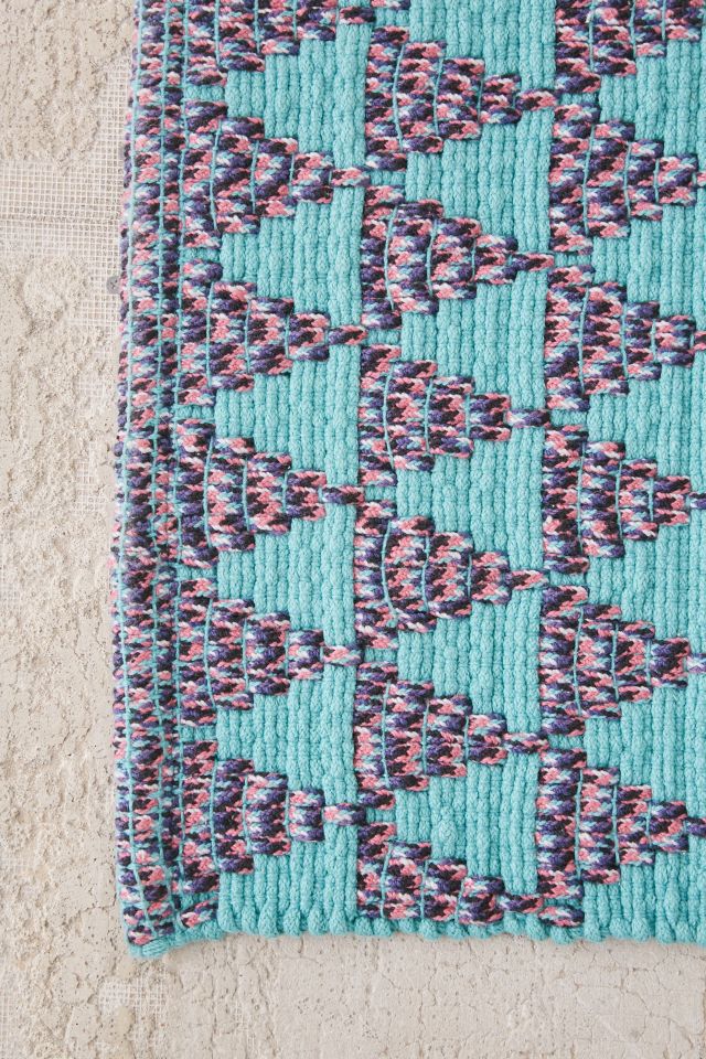 Tapis Tissé Kaléidoscope Intérieur/Extérieur #2
