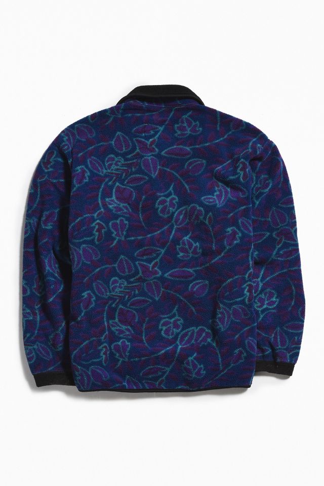 Vintage REI Blue Multi Polar Fleece Jacket #1