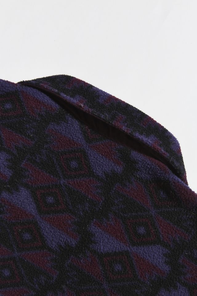 Vintage Columbia Purple Multi Polar Fleece Jacket #4