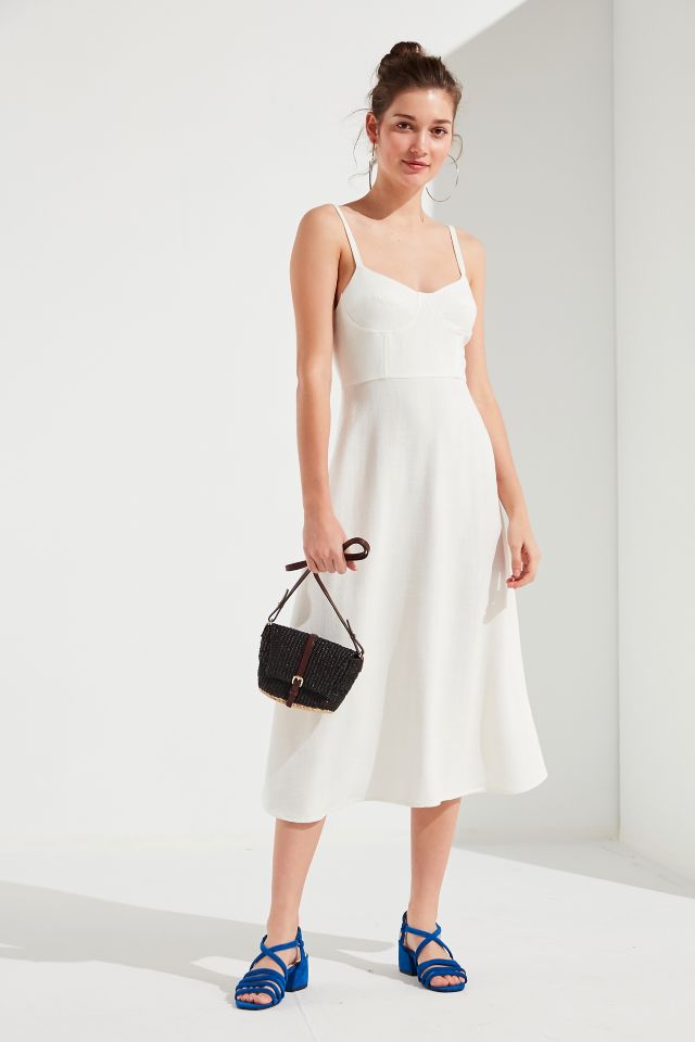 UO Bustier Midi Dress #3