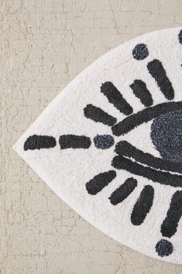 Tufted Eye Bath Mat | Urban Outfitters