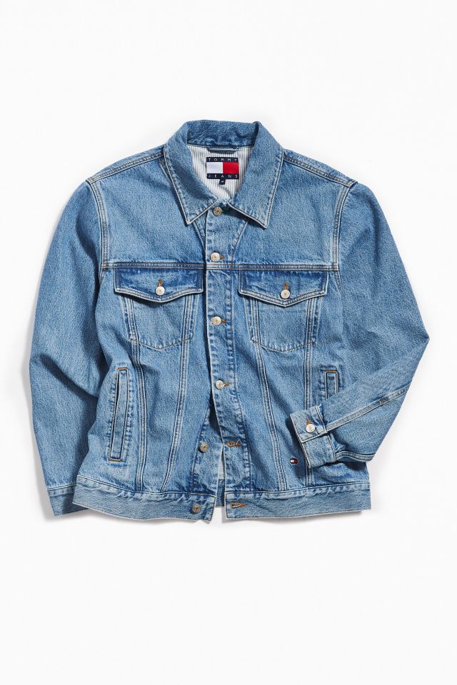 Tommy jeans 90's unisex denim outlet jacket