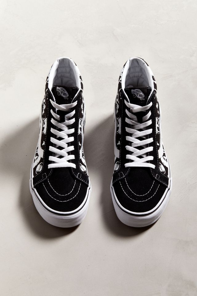 Vans Skulls Sk8-Hi Reissue Sneaker  #4