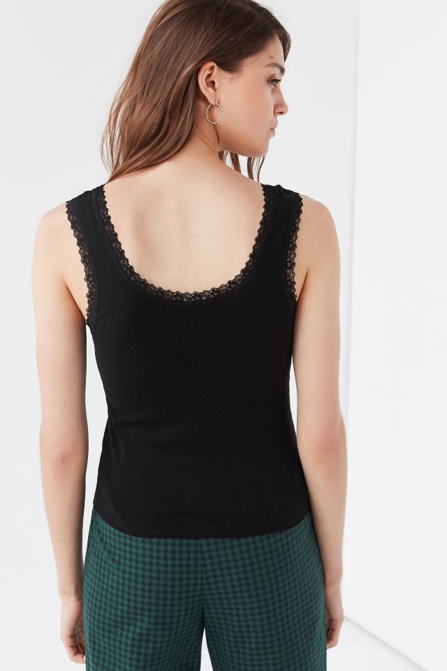 Truly Madly Deeply Motorcycle Lace Tank Top #1