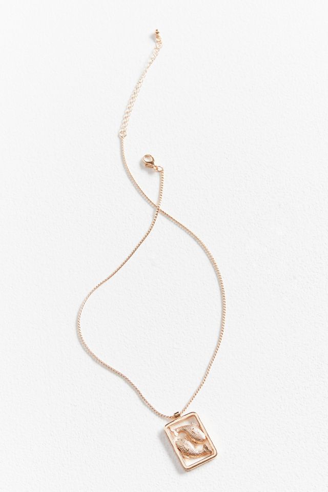 Fish Statement Pendant Necklace #2
