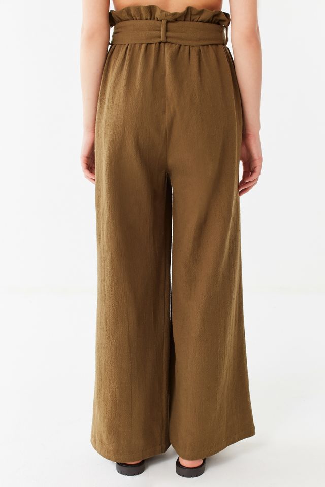 UO Bennie Paperbag Wide-Leg Pant #1