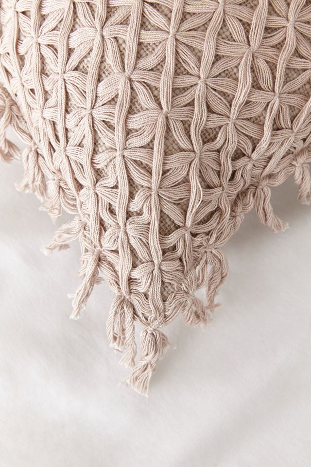 Lattice Throw Pillow #2