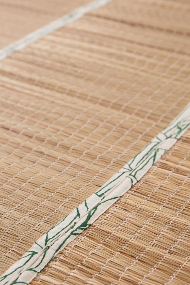 Miku Magnolia Lines Straw Beach Mat #5