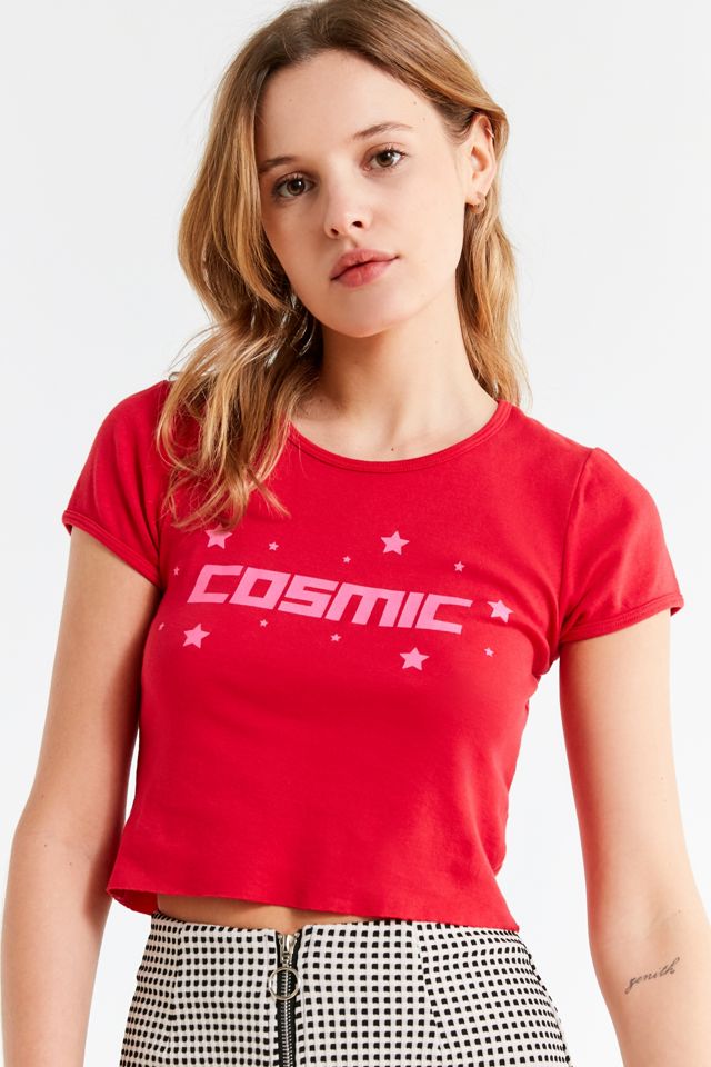 Truly Madly Deeply Cosmic Cropped Tee | Urban Outfitters Canada