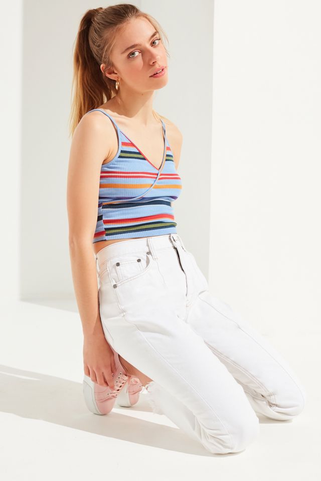 UO Elena Surplice Tank Top #1