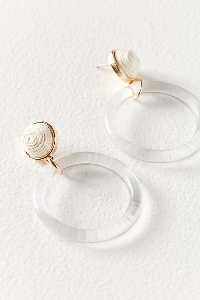 Nova Hoop Drop Earring