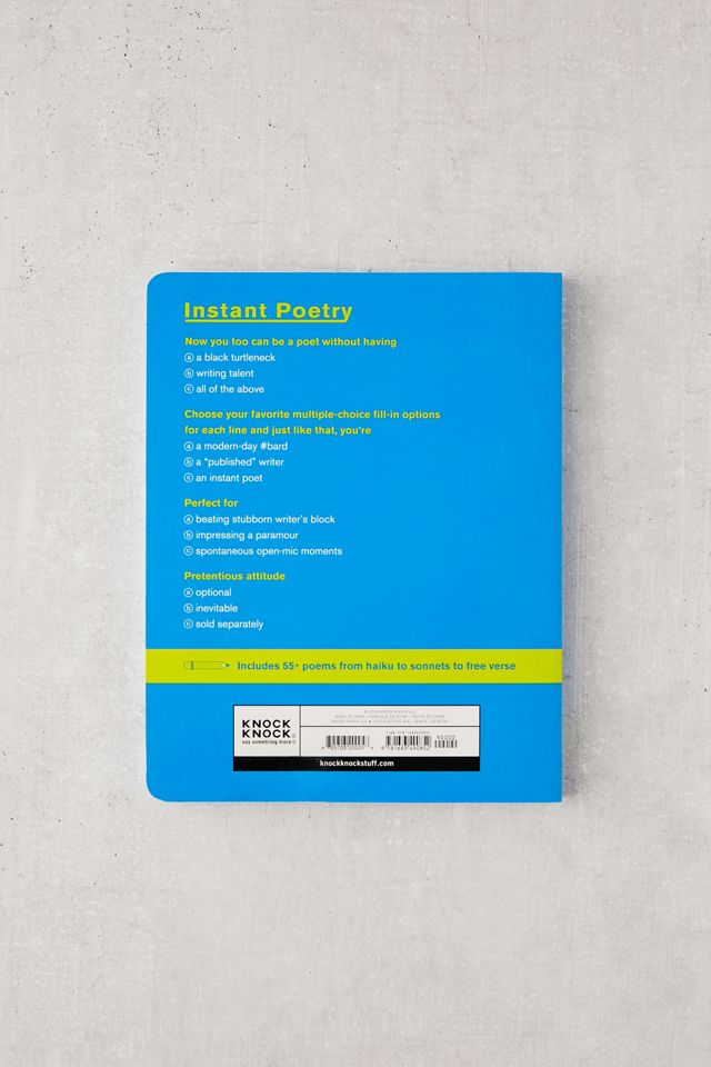 Instant Poetry By Knock Knock #1