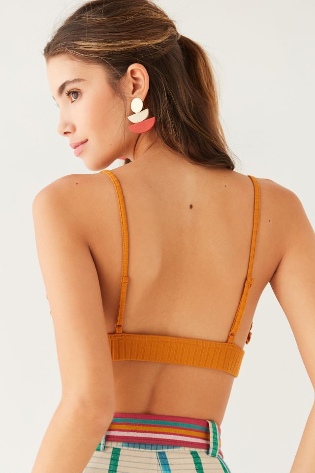 Out From Under Rhea Ribbed Bralette Top #1