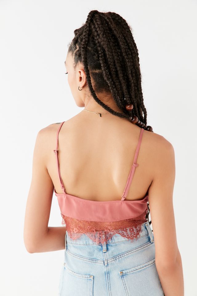 UO Vera Cropped Lace Cami #2