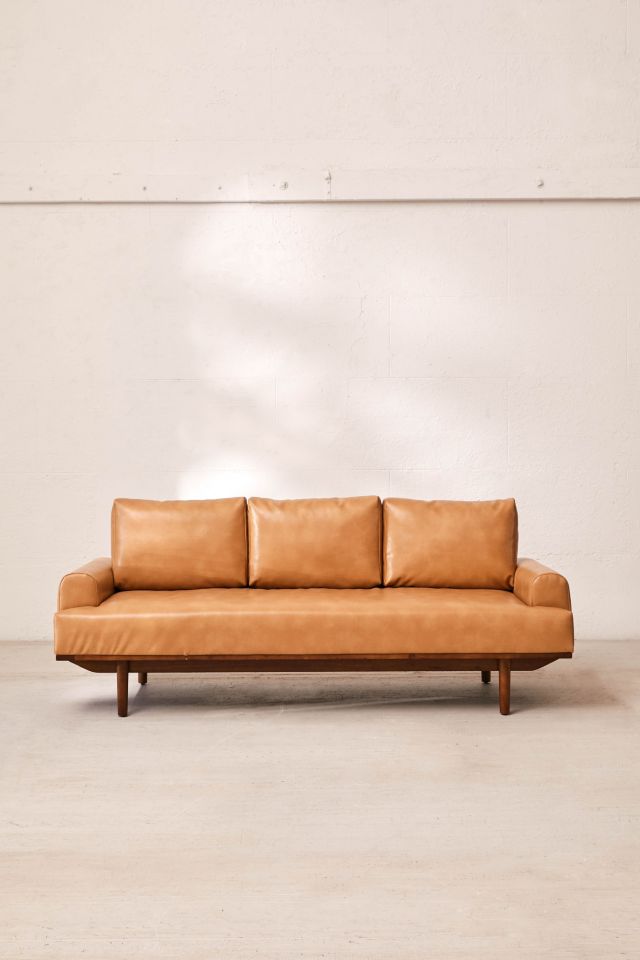 Sabrina Recycled Leather Sofa #1
