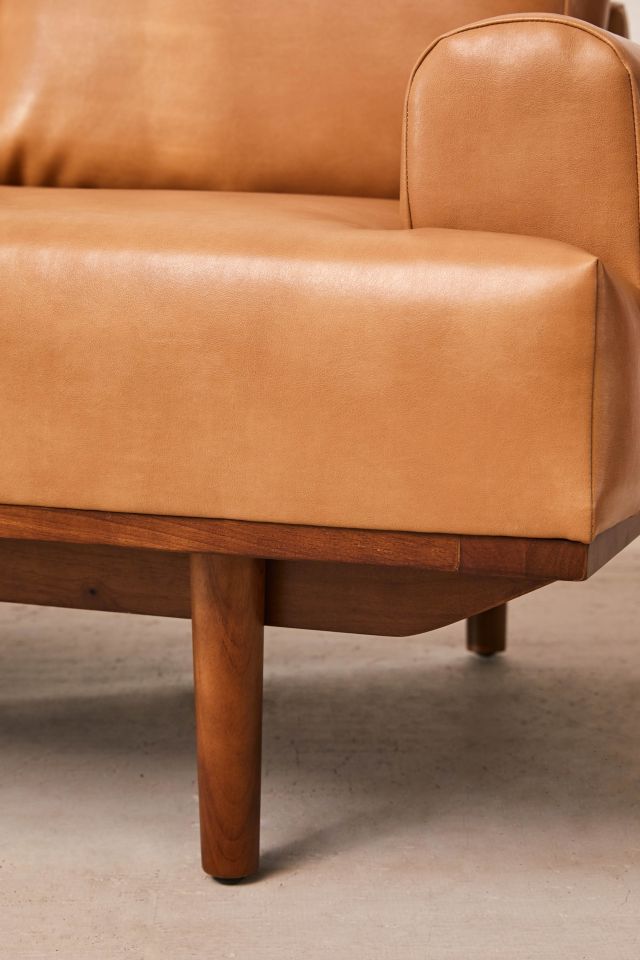 Sabrina Recycled Leather Sofa #5