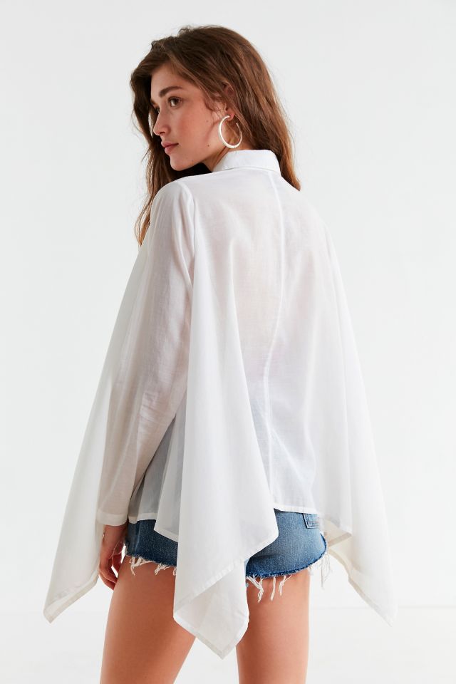 UO Trapeze Button-Down Shirt #1