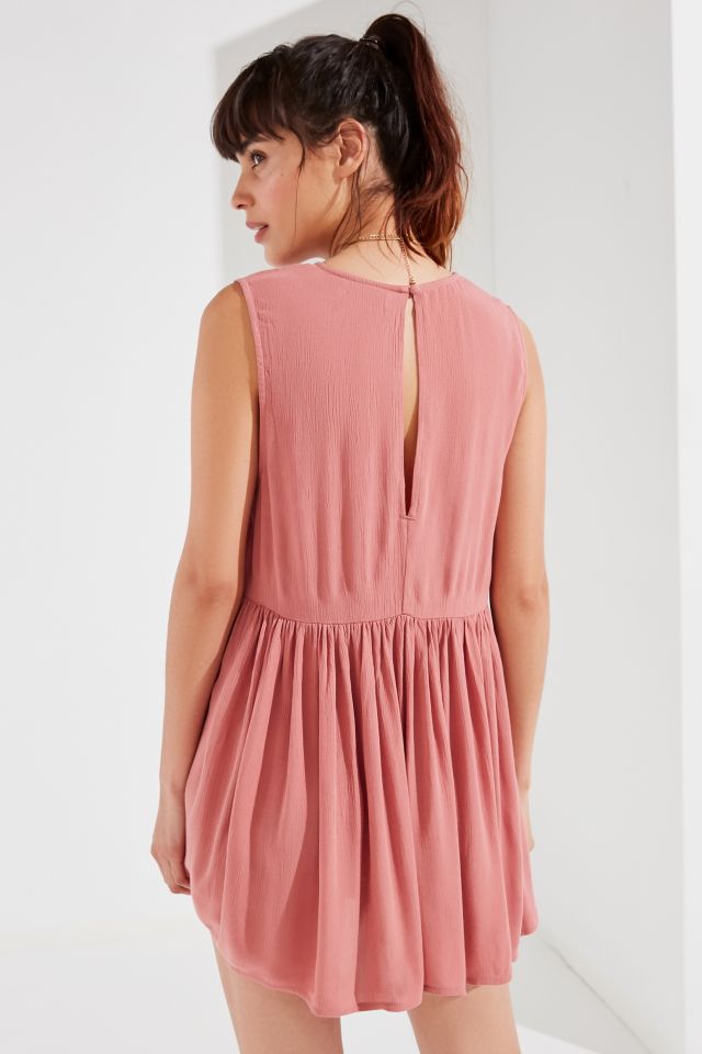 UO Drop-Waist Babydoll Frock Dress #1