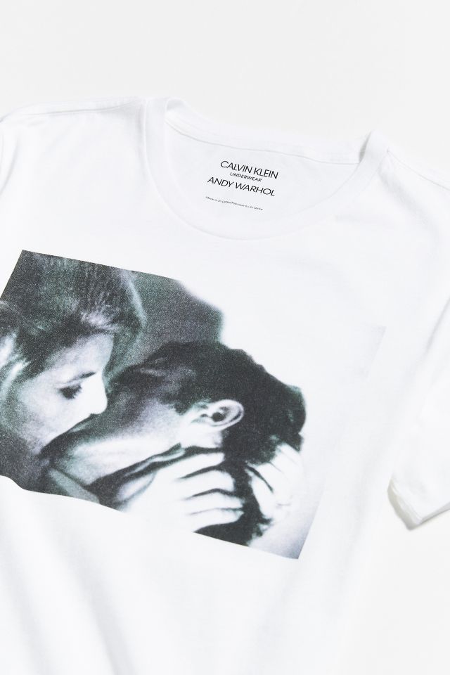 Calvin Klein just put Andy Warhol's kissing couples on its