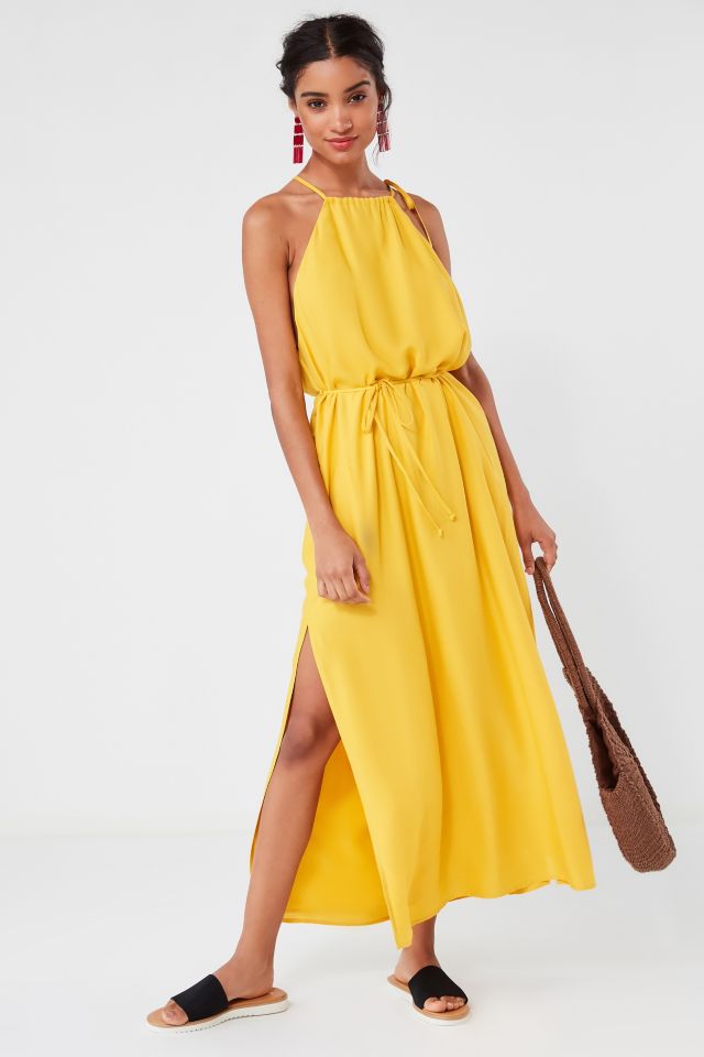 Robe Maxi UO Blaze Col Montant #3