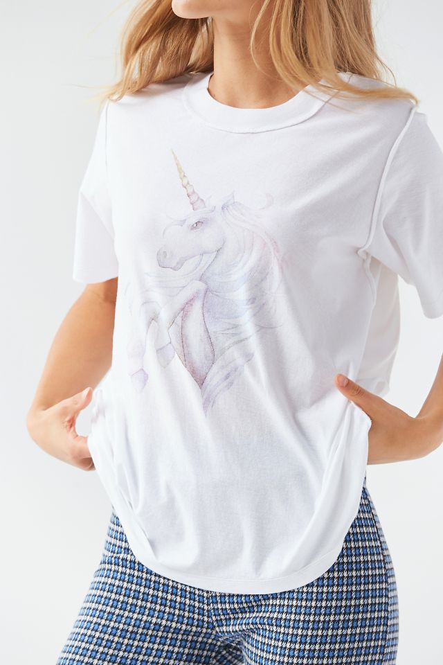 Truly Madly Deeply Inside-Out Unicorn Tee #3