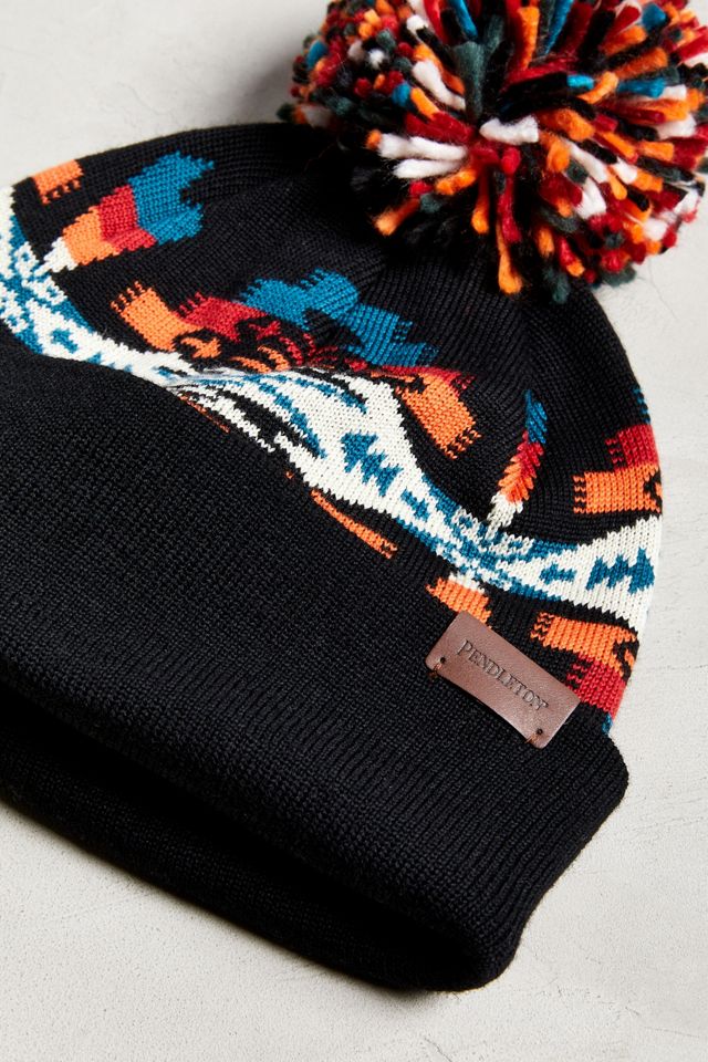 Pendleton Pompom Beanie #2