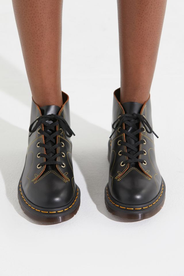 Dr. Martens Black Church Vintage Boots