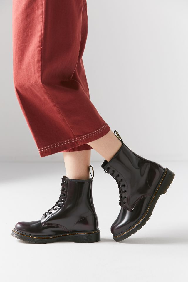 Dr. Martens 1460 Smooth Cherry Boot Urban Outfitters