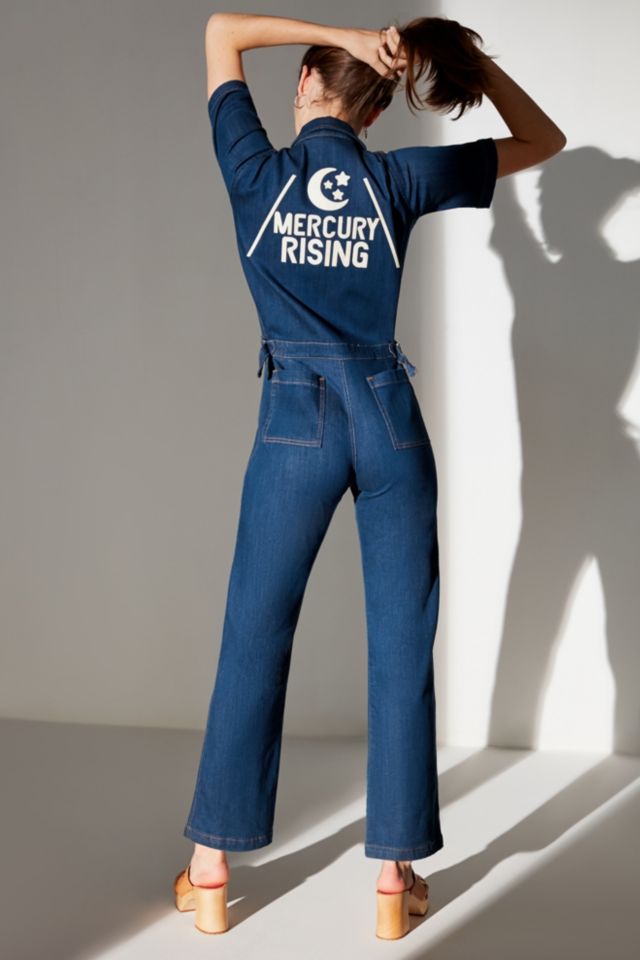 Sugarhigh Lovestoned Mercury Rising Denim Jumpsuit #1