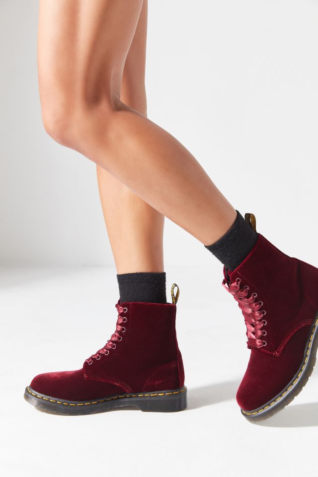 Doc martens 1460 pascal velvet sale