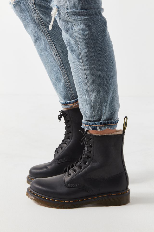 Doc martens serena hot sale fur lined