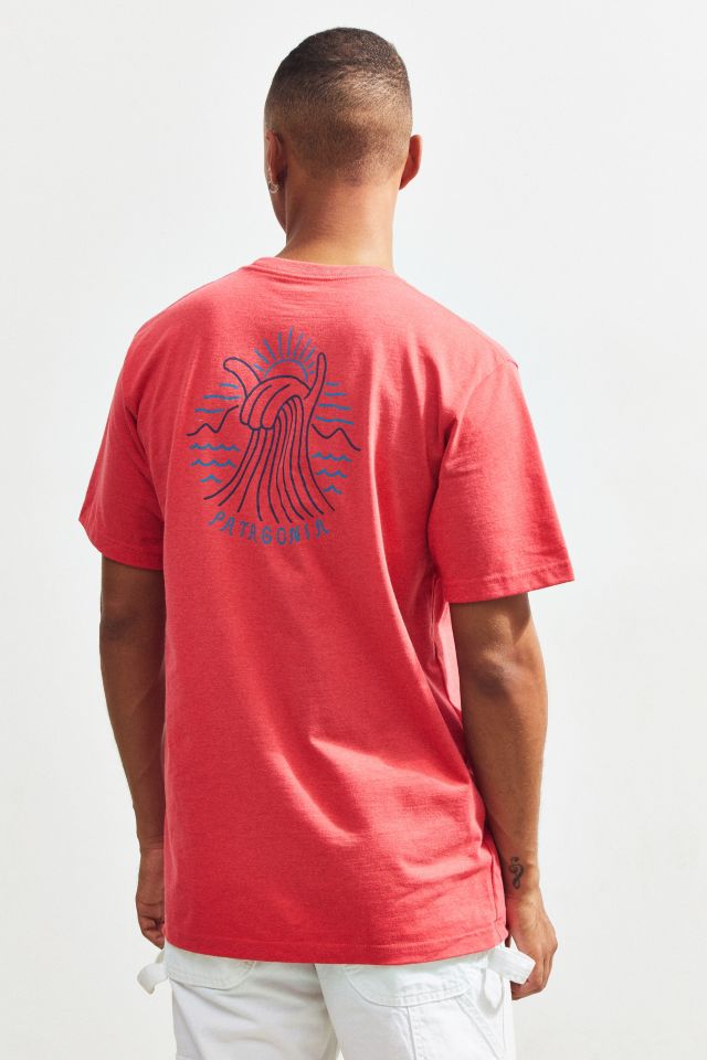 Patagonia Shaka Wave Recycled Cotton Tee #3